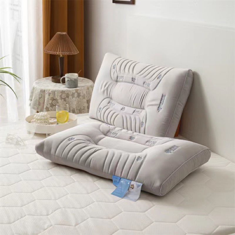 Gối trần cao su non cao cấp thế hệ mới êm mềm mại lụa tensel 80s cho cảm giác ngủ nhon