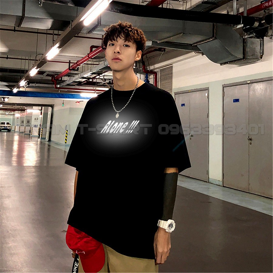 ÁO THUN PHẢN QUANG TAY LỠ NAM NỮ ALONE