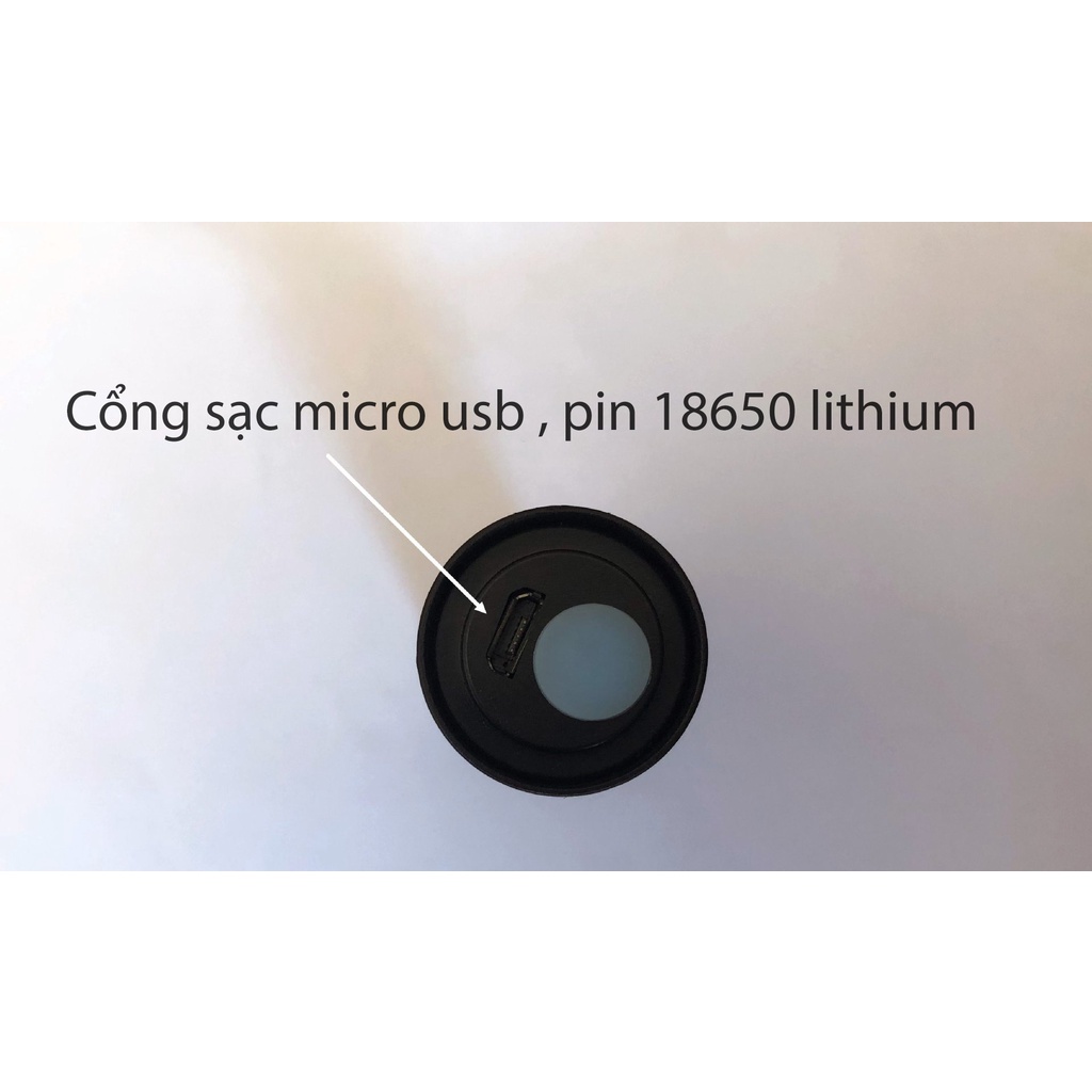 Đèn pin soi tiền giấy tờ soi date tem đèn led uv sấy keo uv 365nm