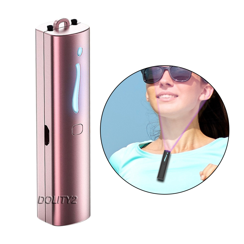 [DOLITY2]Compact Personal Air Purifier, Travel Mini Portable Negative Ion Purifier, USB Charging Air Cleaner Eliminates Pollutant Particles