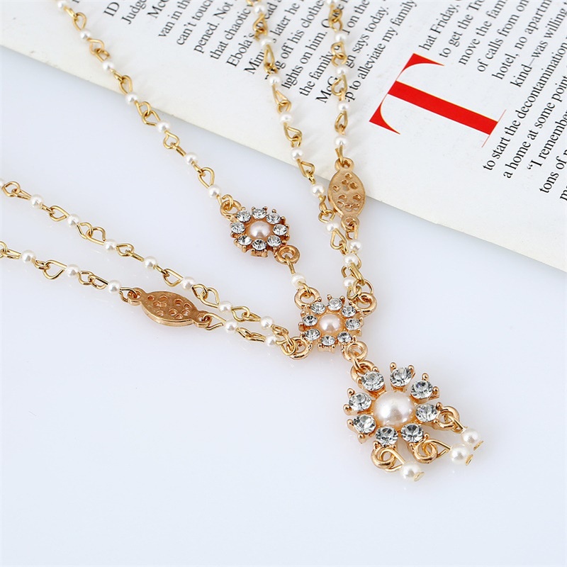 Vòng đội đầu headchain hột đá phong cách boho