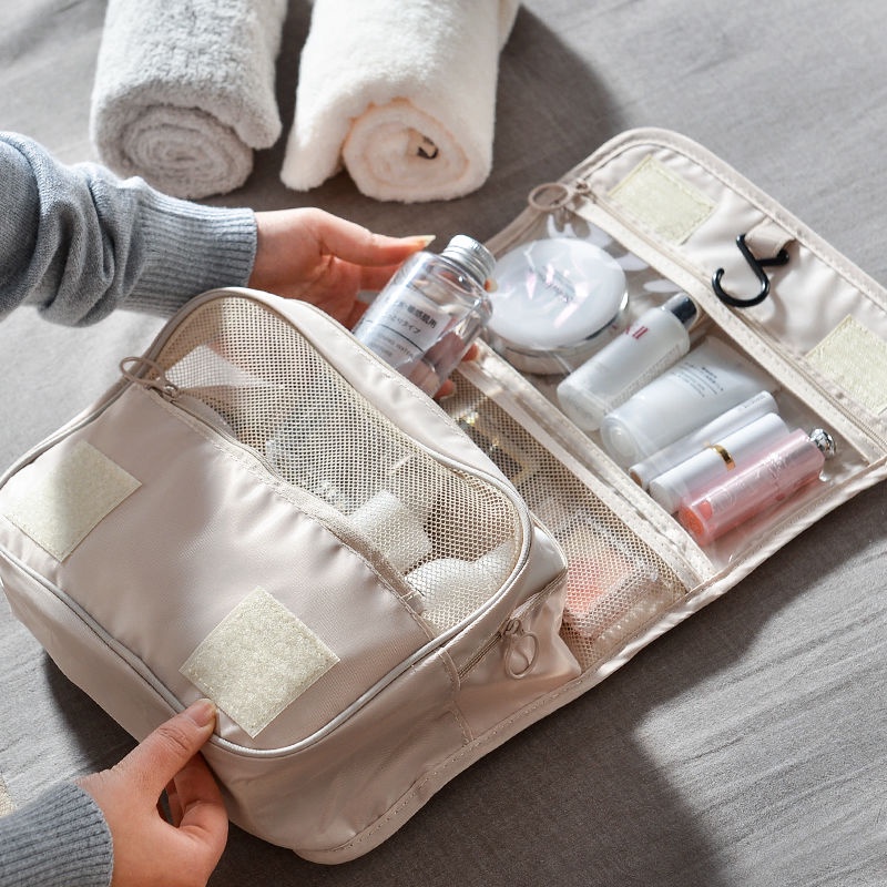 Túi Đựng Mỹ Phẩm Trong Suốt Chống Thấm Nước Sức Chứa Lớn Cao Cấp