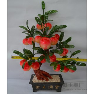CÂY ĐÀO ĐÁ PHONG THỦY 18 QUẢ
