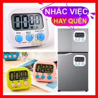 Đồng hồ bấm giờ đếm ngược điện tử mini,đồ dùng nấu bếp 7x8 cm