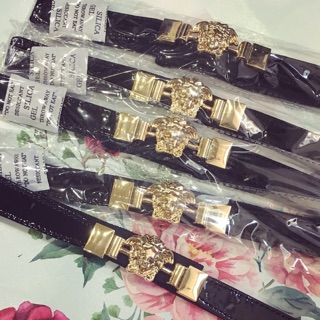 Belt thun nữ mặt vàng Versace