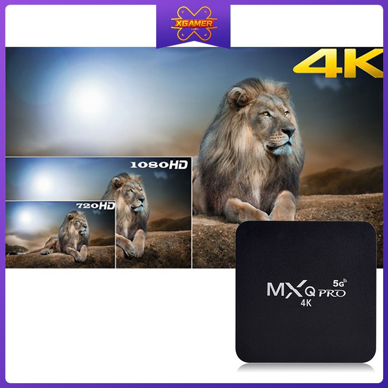 TV BOX MXQPRO 5G XGamer MXQ PRO Android TV thông minh 4K 1G+8G/2G+16G/4G+32G/4G+64G Android 7.1/10.1 3D
