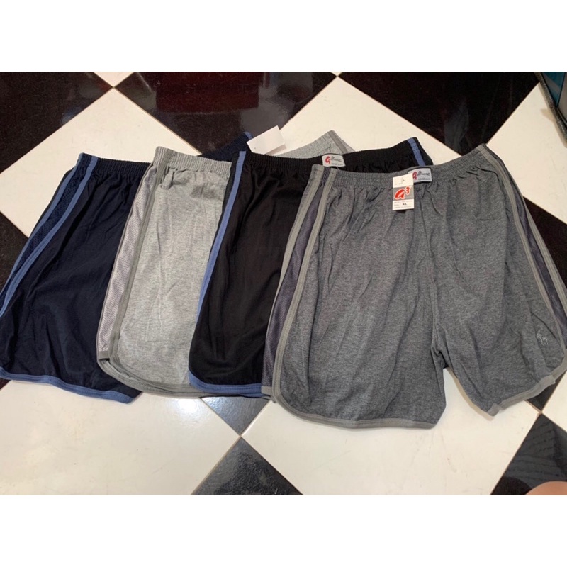 Quần Đùi Nam Cotton Phối Lưới, quần ngủ mặc nhà cho nam hàng đẹp