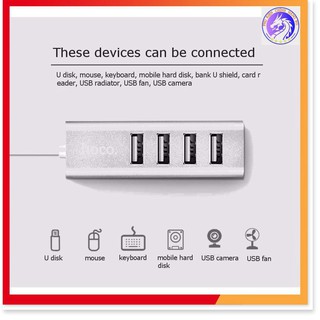 HUB Hoco HB1 4 cổng USB chính hãng