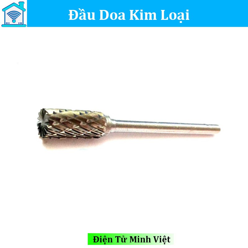 Đầu Doa Kim Loại Mũi Trụ 15x6mm Trục 3mm