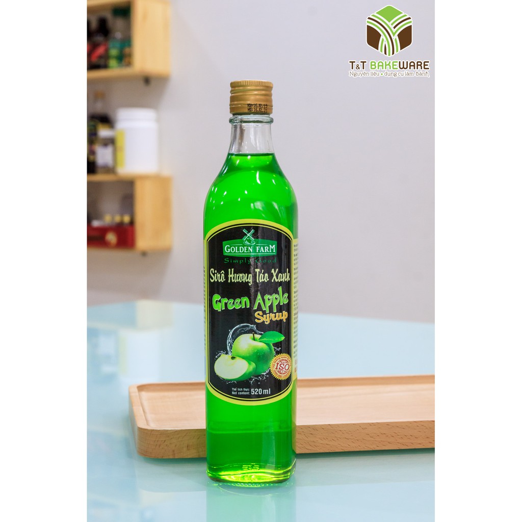 Siro hương táo Golden Farm 520ml (HLSIRO11)