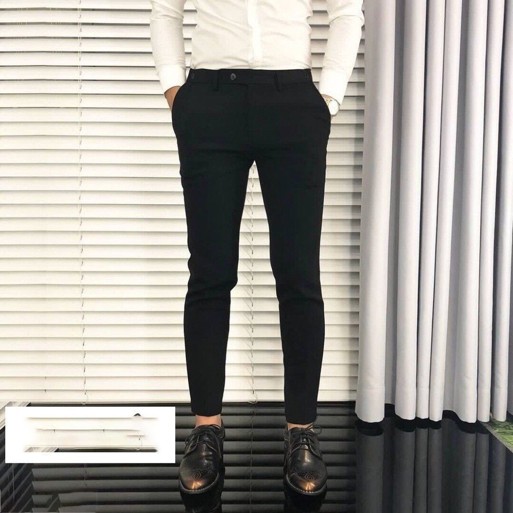 🌟HCM🌟🌺FREESHIP 99K🌺️ >--->Hot Hot Sales Tụt Quần Âu Màu Đen Dài Nam QTANA13<---< Mina-Fashion ⚡⚡⚡⚡⚡