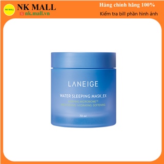 (Đủ bill) Mặt Nạ Ngủ cấp ẩm dưỡng da Laneige Water Sleeping Mask 70ml chính hãng