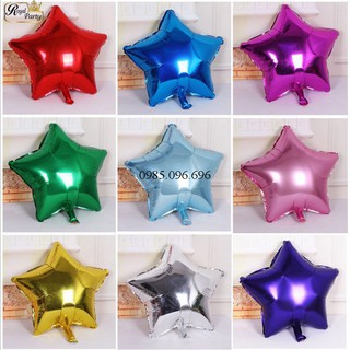 Bóng bay ngôi sao 18inchs trang trí sinh nhật, đám cưới
