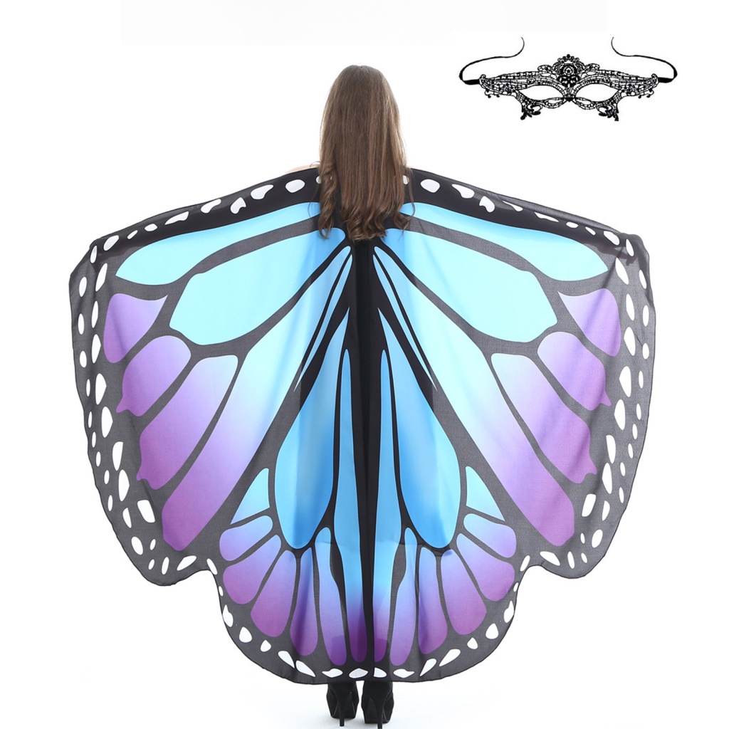 Áo Choàng Bươm Bướm Che Mặt Thoải Mái Để Biểu Diễn Múa Bụng Nhiều Phong Cách Khác Nhau Dành Cho Bạn Gái | BigBuy360 - bigbuy360.vn