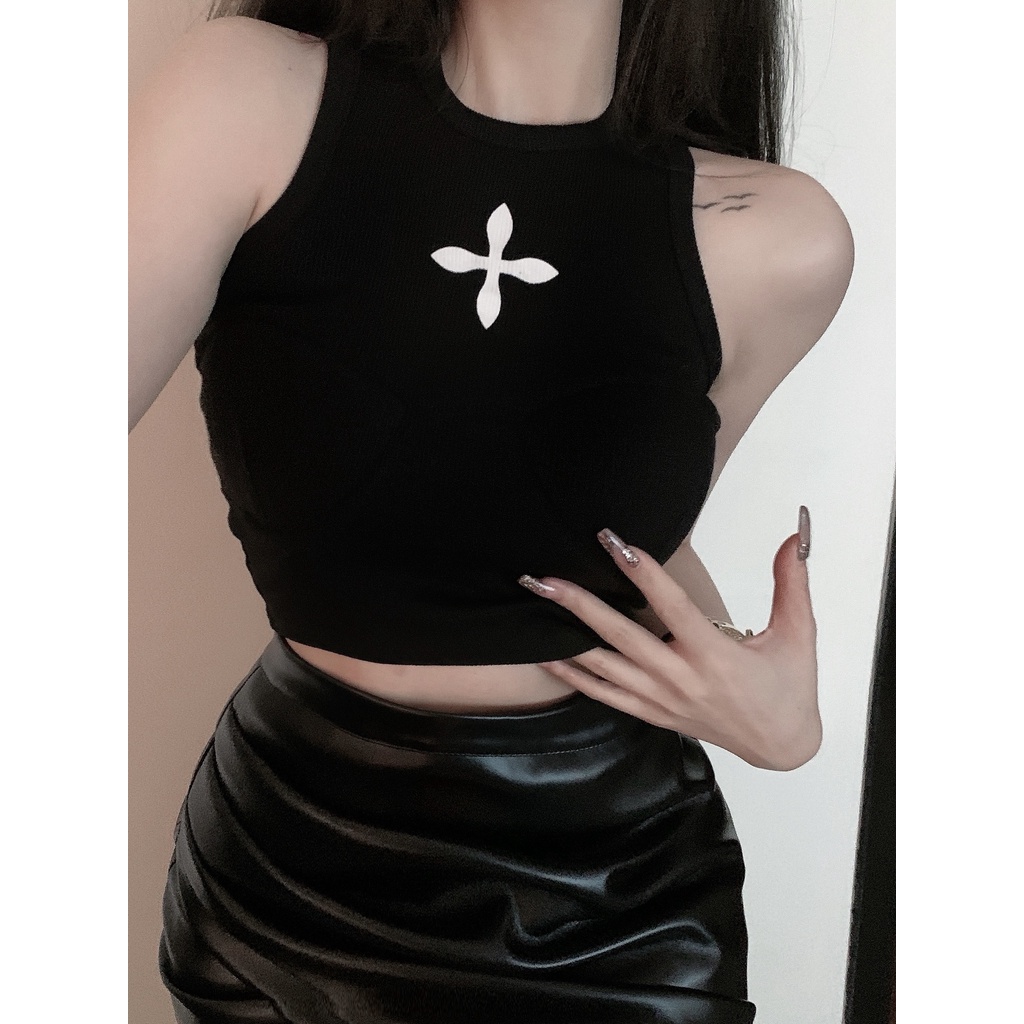 HUANG YOYO Áo Hai Dây Thể Thao Thời Trang Quyến Rũ Cho Nữ