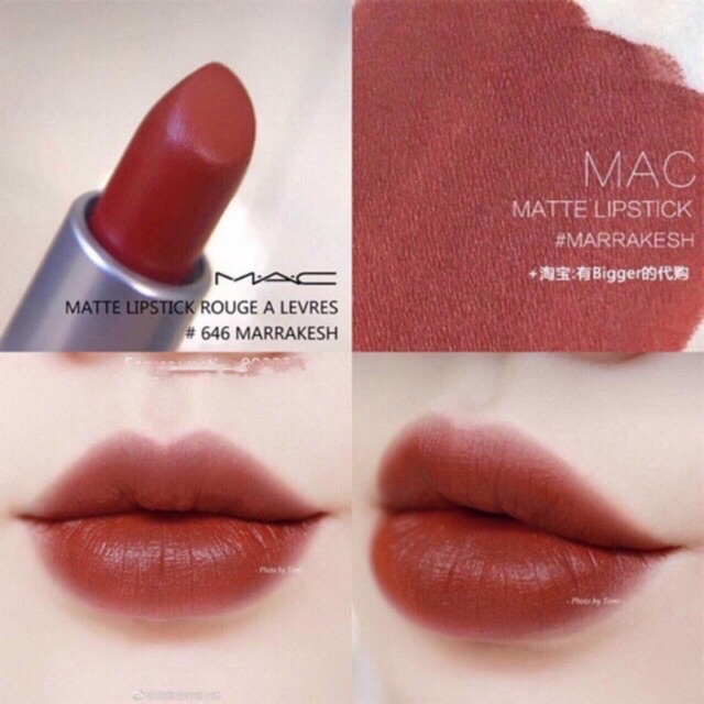 {Sẵn} Son MAC Marrakesh /Devoted to chili/Ruby Woo