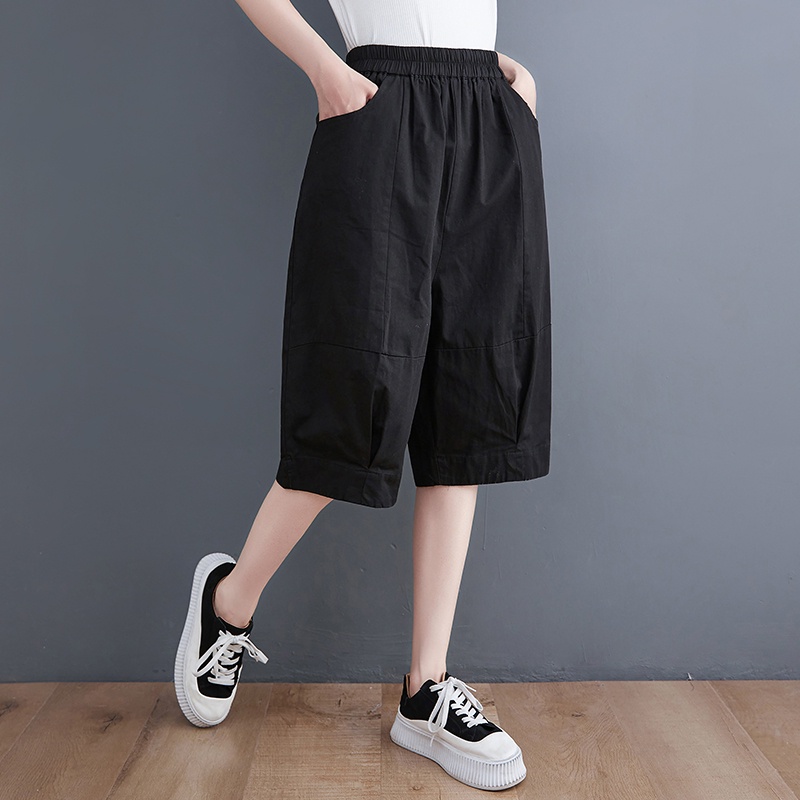 A274 quần bigsize freesize dáng lửng trẻ trung thời trang mẫu mới cạp chun thoải mái