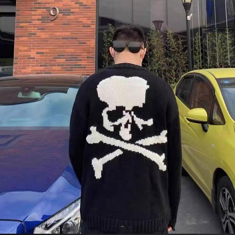 Bán Chạy!F & X Áo Sweater Cổ Tròn Dáng Rộng Rách Giả Nhiều Lớp Phong Cách Đường Phố Âu Mỹ Cho Nam