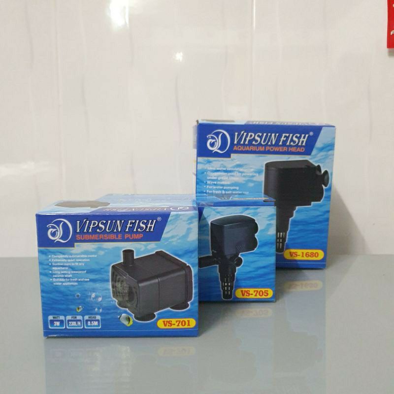 Máy Bơm Lọc Nước Hồ Cá Cảnh VipSun vs 701; vs705; vs1680; vs2680