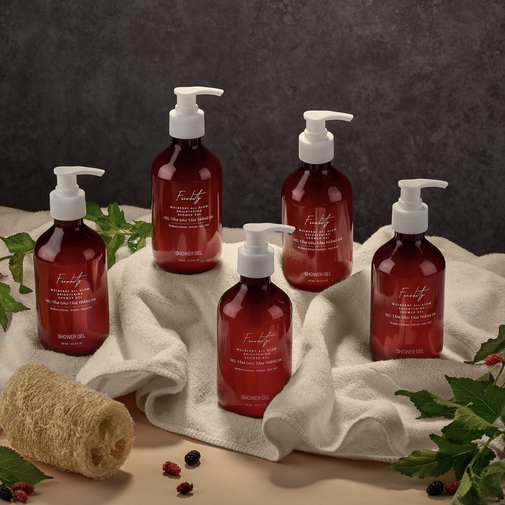 Sữa tắm trắng da dạng gel Freshity Mulberry All Glow Brightening Shower Gel 300ml | BigBuy360 - bigbuy360.vn
