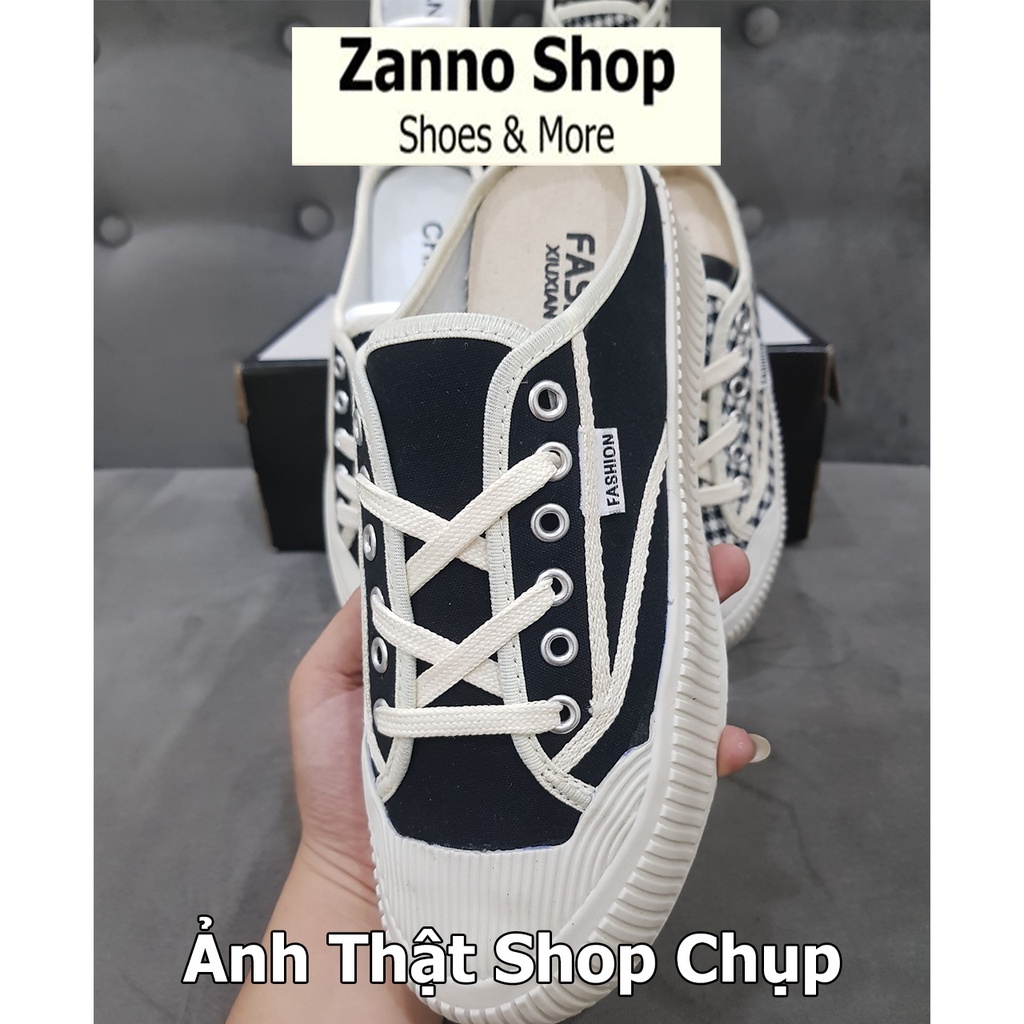 Giày Sục Thể Thao Nữ 3 Màu Độn Đế Cao 5cm, Form Ôm Chân Siêu HOT HIT 2023