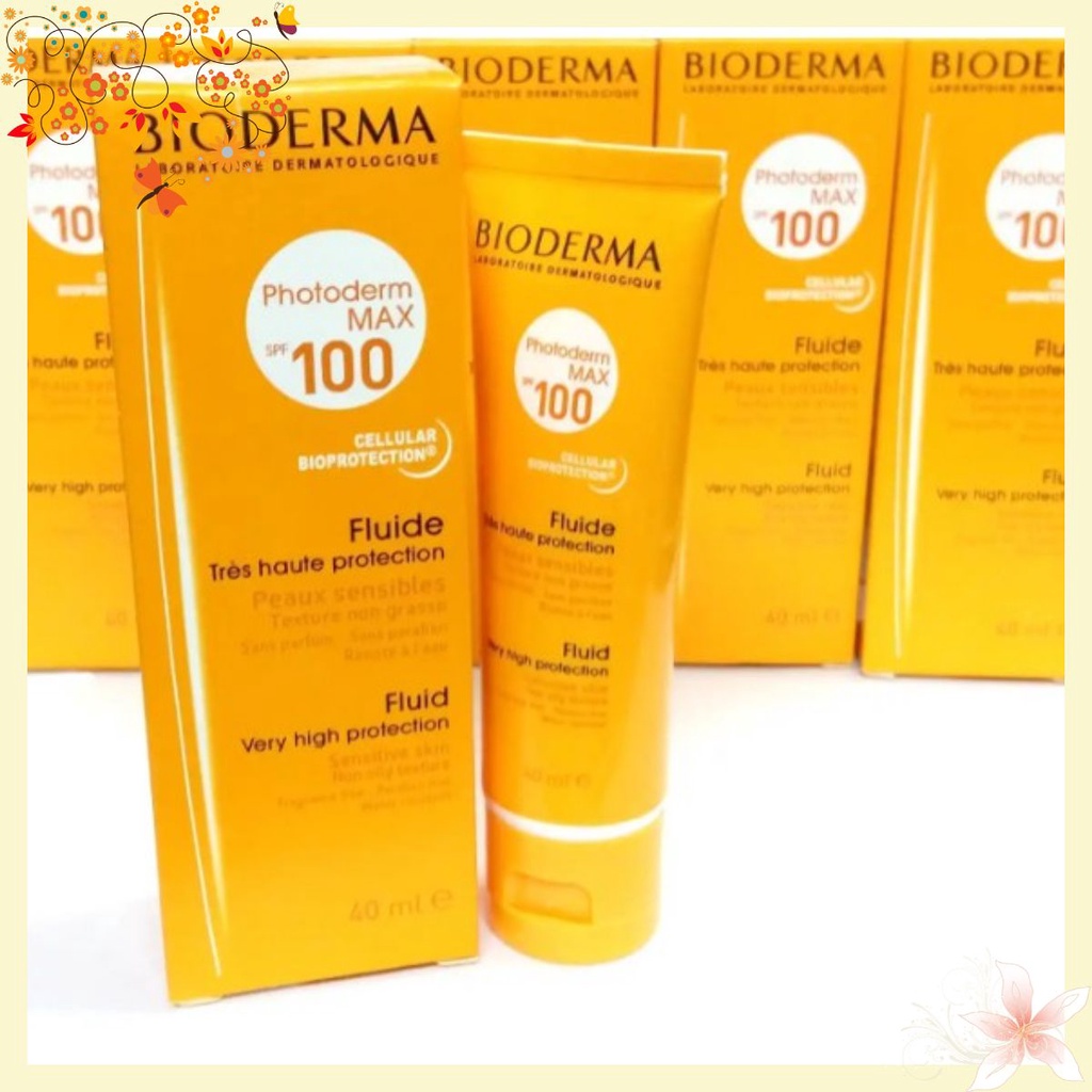 [RẺ NHẤT SHOPEE] Kem chống nắng Bioderma Photoderm Max Aqua Fluide SPF 50+ [FULLSIZE]