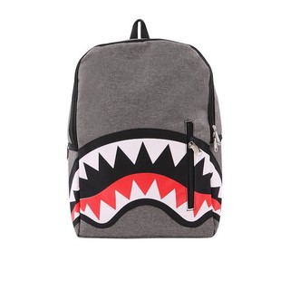 Balo bape răng cá mập Xám đậm (ảnh thật) (Vukita157)