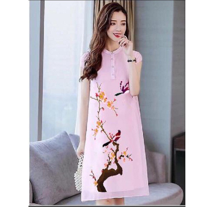 ĐẦM BẦU SUÔNG IN CÀNH ĐÀO
