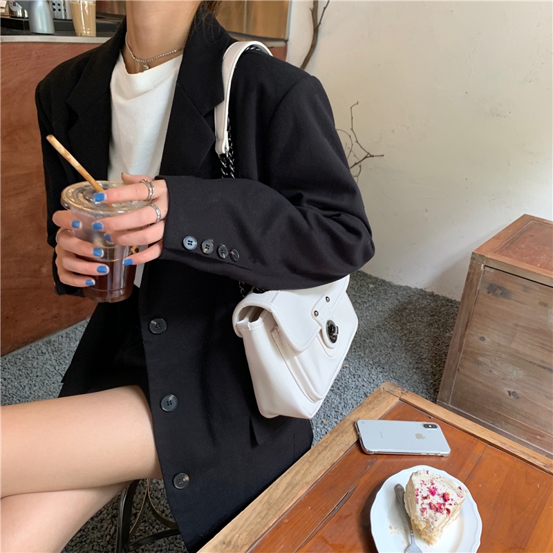 Túi đeo dưới cánh tay Chéo Phong Cách Hàn Quốc Mới 2021 Dành Cho Nữ