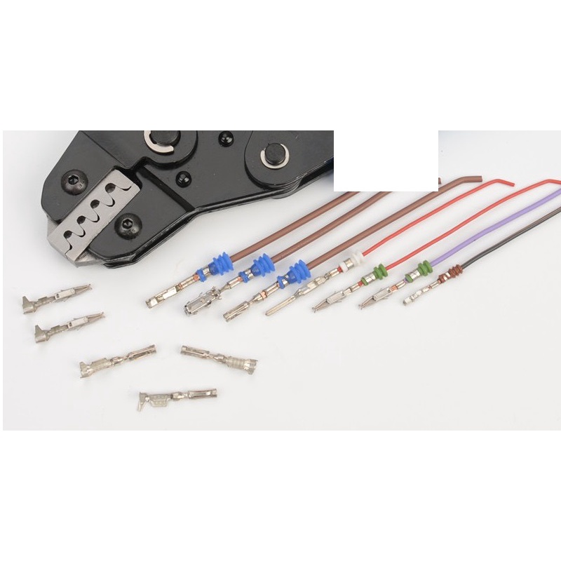 Kìm bấm cos chống nước, cốt su ic ecu scu ecm giắc yamaha honda seal HS HL đài loan xe máy oto kiềm crimping cosse seido
