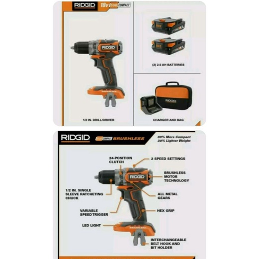 khoan ridgid AEG 18v sudcompact
