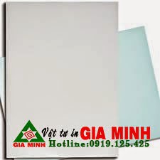 DECAL GIẤY - ĐẾ MÀU XANH KHỔ A4