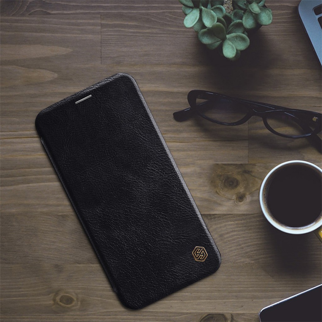 Bao da iPhone X/ XS/ XS Max/ XR hiệu Nillkin Qin | BigBuy360 - bigbuy360.vn