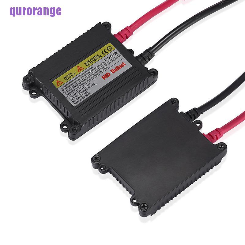 qurorange 35W HID Ballast Digital Slim HID Xenon DC Ballasts Replacement Universal UJS