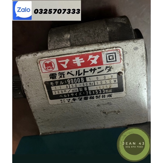 MÁY CHÀ NHÁM XE TĂNG MAKITA HÀNG NỘI ĐỊA NHẬT 110V