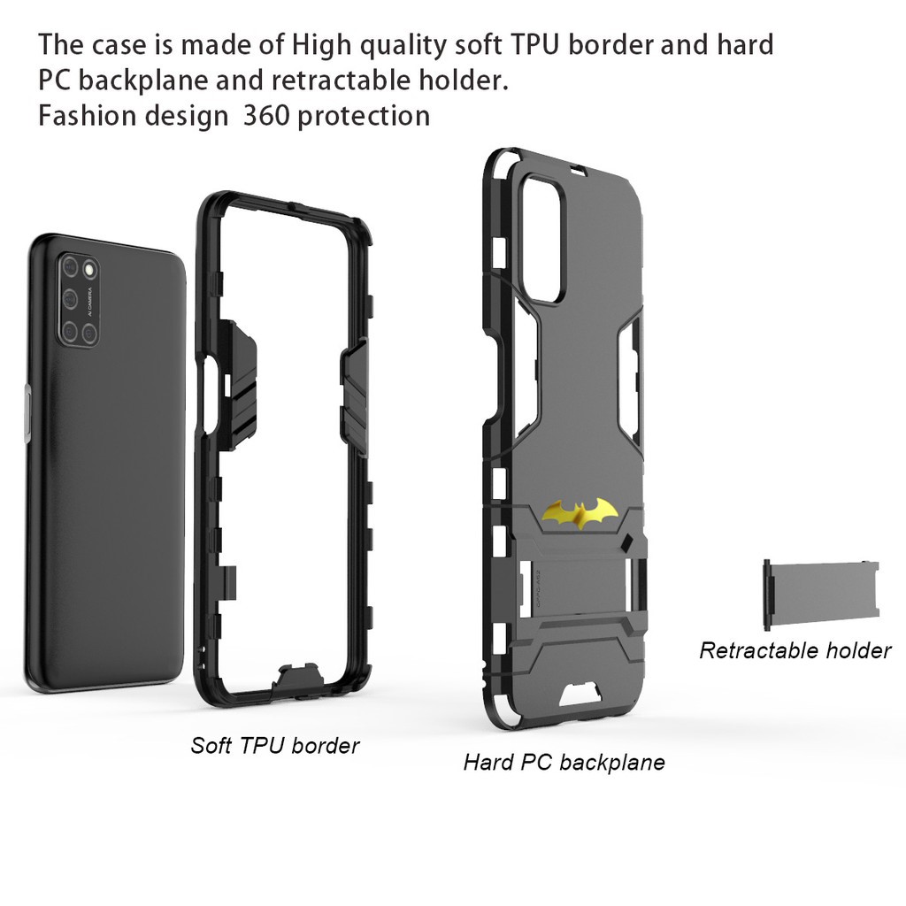 Samsung J1 J3 J4 J5 J6 J7 J8 protective cover bracket shell shockproof hard shell Metal bat