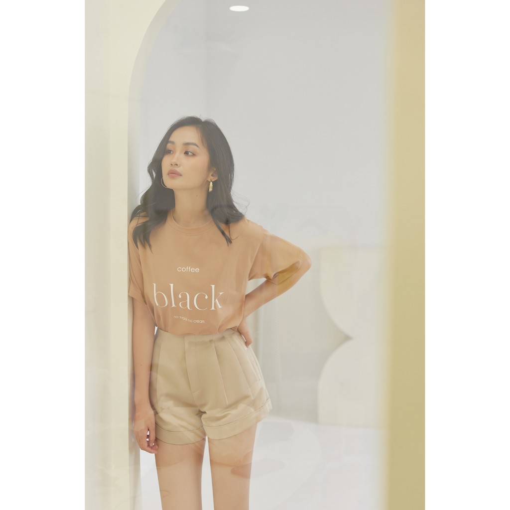 Quần Short Nữ Lưng Cao 4 Màu EDINI - S138