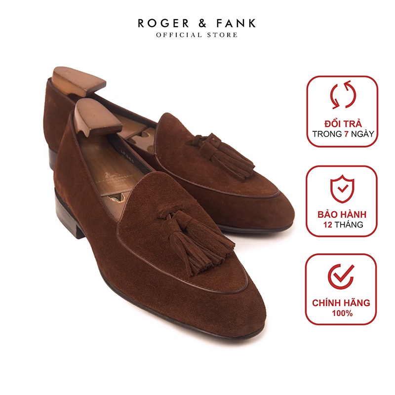 Giày da cao cấp Loafer ROGER &amp; FANK LF804