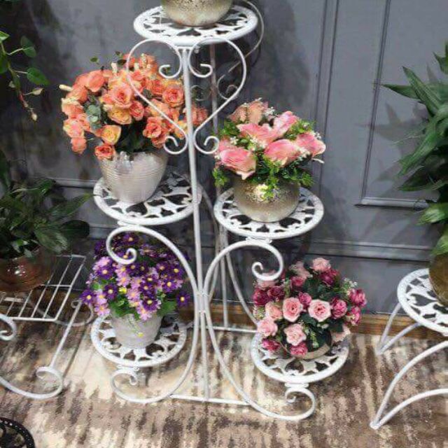 Kệ hoa 5 tầng 3 tầng