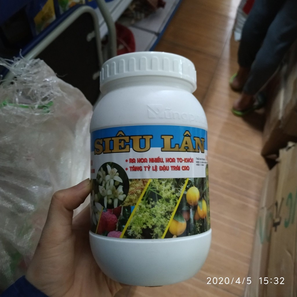 Phân bón siêu lân Vững Phát kích ra hoa đậu quả 500g