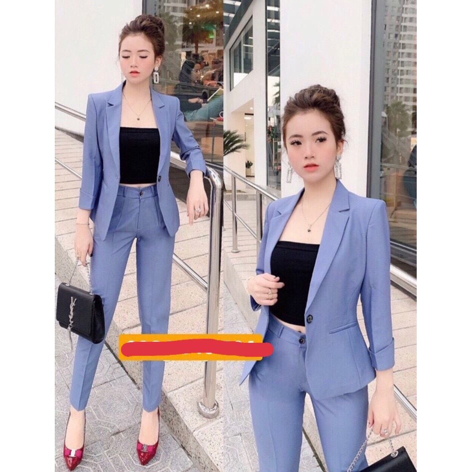 Sét vest ba món sáng trọng