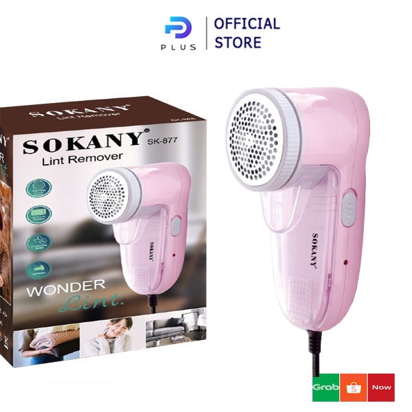 Máy Cắt Lông Xù Quần Áo SoKaNy SK-877 Dùng Điện cắt siêu bén siêu bền tiện lợi