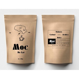 500gr Cafe bột Mộc Đà Lạt - Pha phin