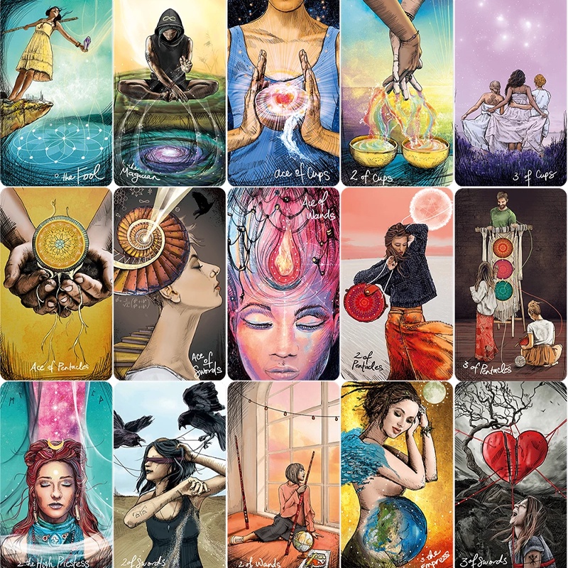Bộ Bài Tarot Bói Light Seer's Tarot Cao Cấp