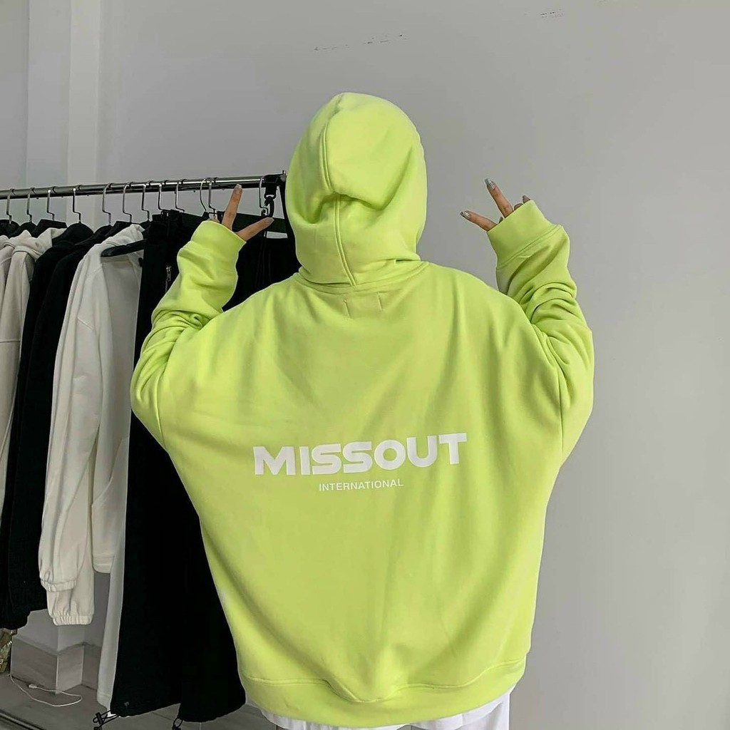 Áo khoác nỉ Hoodie MISS.OUT Dây Kéo form rộng áo nỉ bông ulzzang Cá Tính Unisex AKN10 Guvia | WebRaoVat - webraovat.net.vn