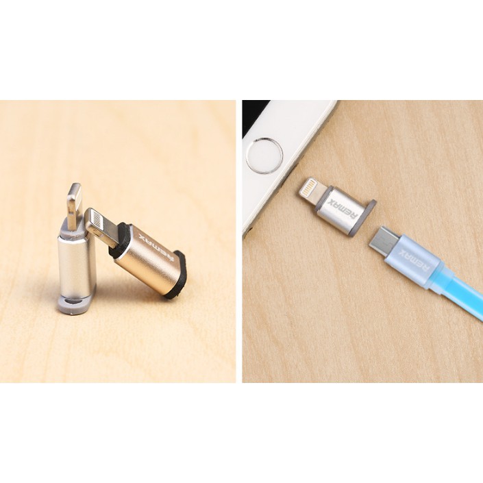 Cổng chuyển micro usb sang lightning-REMAX