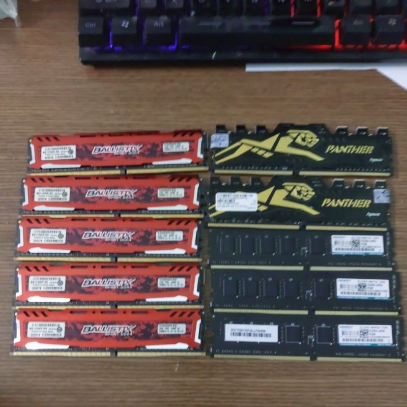 RAM DDR4 4G BUSS 2133 2400 Kingmax Kington Gkill