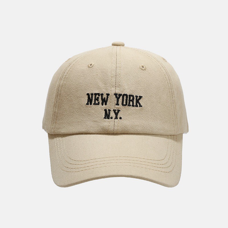 Mũ lưỡi trai HAZIN HZMLTNY thêu chữ New York NY ulzzang unisex phù hợp cho cả nam và nữ nhiều màu