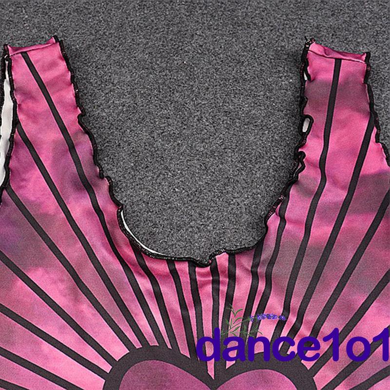 Áo tank top cổ chữ U ôm dáng in họa tiết trái tim quyến rũ cho nữ