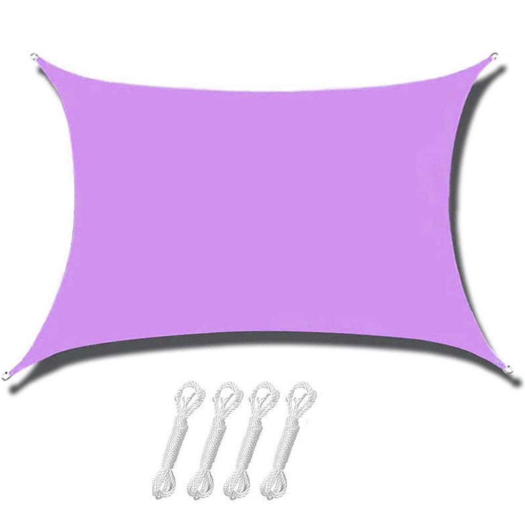 Tấm Che Nắng UV Hình Chữ Nhật 2x3m Chống Tia UV Kèm Dây Cáp Tiện Dụng Cho Sân Vườn